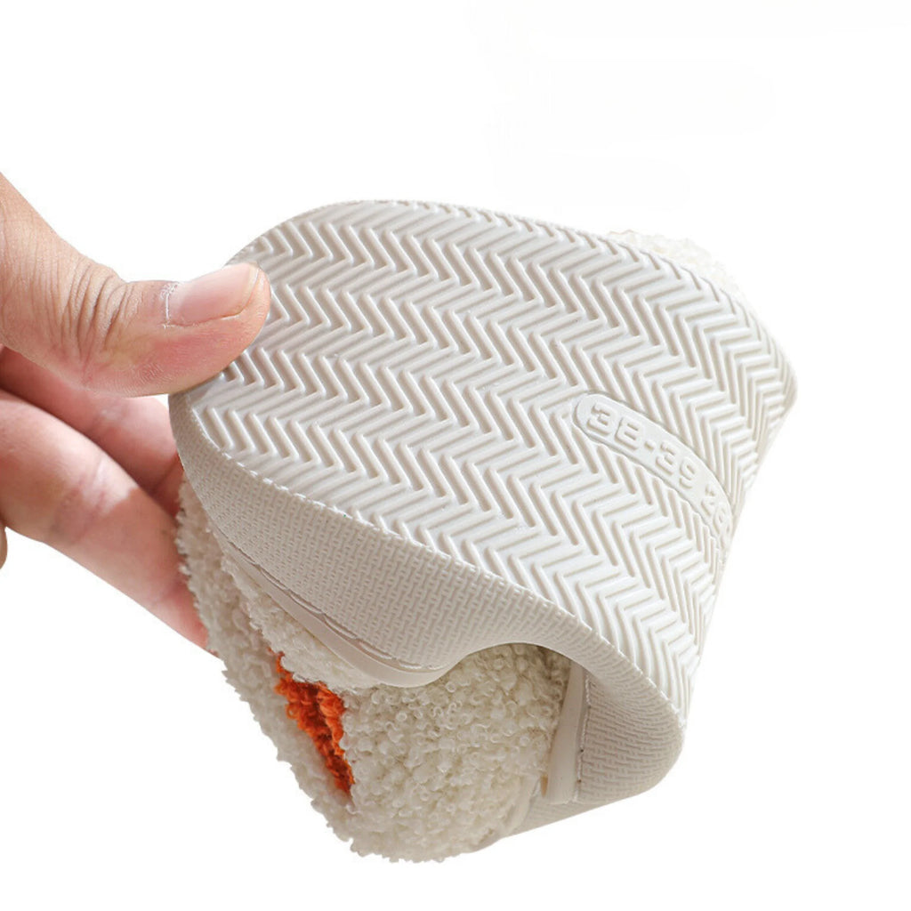 Halloween Slippers for Women Perfect Soft Plush Comfy Warm Slip-On Cute Womens Slippers Indoor Fluffy House Slippers for Women and Men Non-Slip Fuzzy Flat Slides